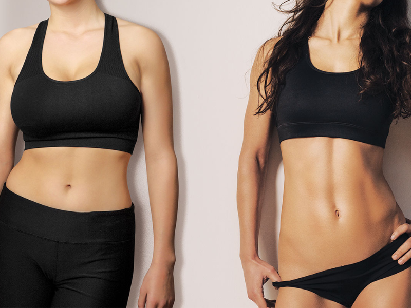 antes e depois da lipo HD